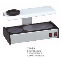 CW-28 Photochromic& Polariscope Tester