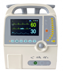 Handled Emergency Biphasic Defibrillator with 7" Monitor YSD90D