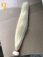 Poersh Hair 8A Virgin Hair Top Quality 613 Blonde Color Straight Hair 4Pcs/Lot Human Hair Weft
