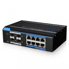 8 Ports Industrial Full Gigabit PoE Managed Switch UTP7308GE-POE