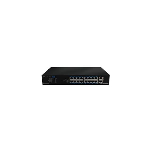 16-port 10/100Mbps + 2 1Gbps uplink POE switch SF18P-LM