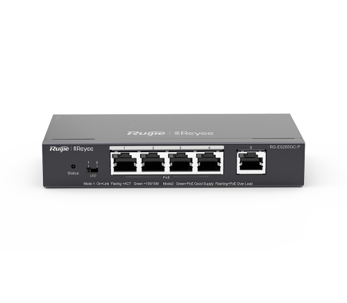 5-Port Gigabit Cloud Managed POE+ Switch