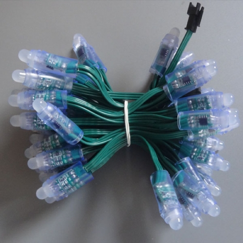 DC5/12v 50pcs green wire ws2811 pixel string