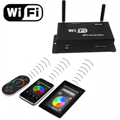 WIFI ws2801 ws2811 WF300 pixel LED controller