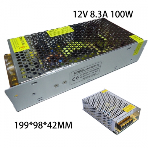 12v 100W switching power supply