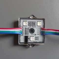 20pcs/tring DC12V 32×32mm square ws2801 pixel LED module