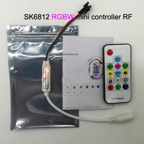 SK6812RGBW RF mini pixel LED controller SP103E