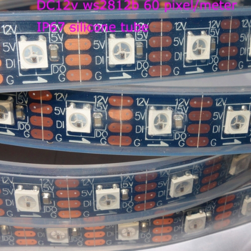 DC12v 60 LED/m ws2812b pixel RGB LED tape