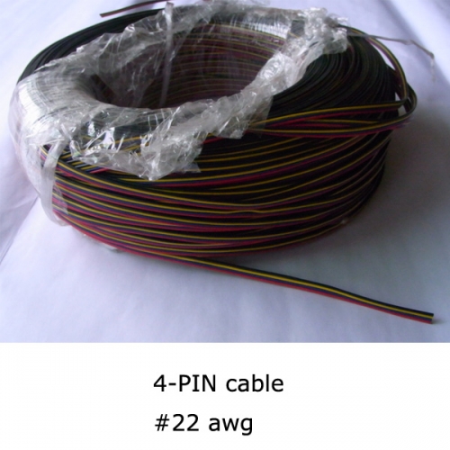 30m 4 PIN #22awg extension cables LED strip