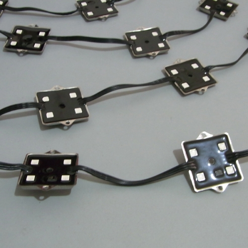 Black wires 35*35 square 12v TM1804 pixel RGB LED module light