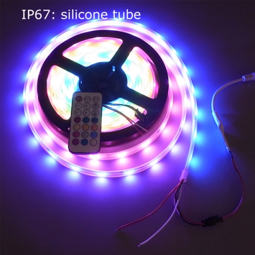 Promotion DC12v 5m/roll 150 LED SM16703 pixel LED tape