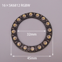 45MM 16×5050 LED SK6812RGBW LED Ring
