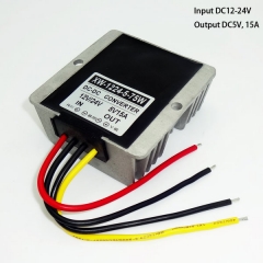 DC12V/24V to DC5V 15A 75w LED Transformer