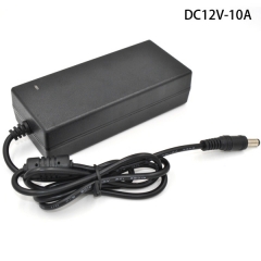 DC12V 10A 120W Power Adapter including Plug