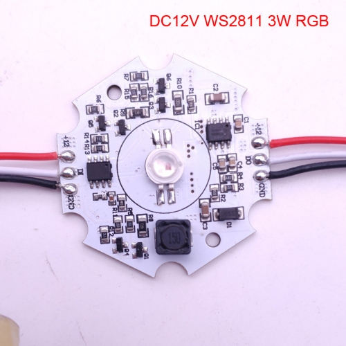 DC12V High Power 3W RGB ws2811 pixel light