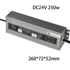 DC24v 250W waterproof IP67 LED Power Supply