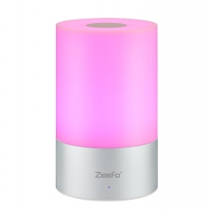 ZEEFO Table Lamp,Dimmable Bedside Lamp