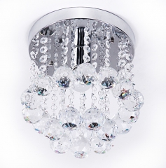 ZEEFO Crystal Chandeliers, Modern Decor Mini Style 1 Light