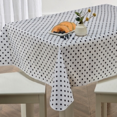 polyester printing with nonwoven tablecloth piece