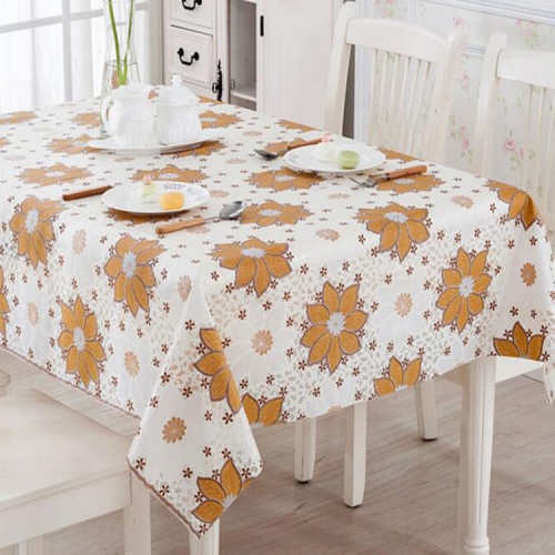PVC foaming with color printing tablecloth, NR tablecloth, foaming tablecloth
