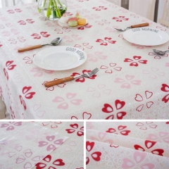 PVC foaming with color printing tablecloth, NR tablecloth, foaming tablecloth