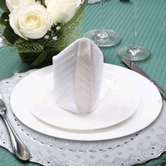 2019 new design 30cm lace round wedding placemat