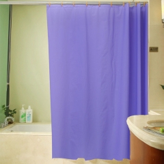 hot sale PEVA pure color shower curtains