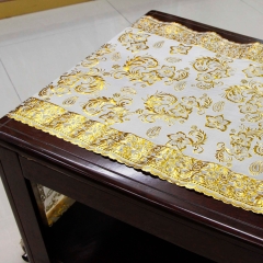 Innoplast PVC 50cm by 20mts Gold Vinyl China Tablecloth