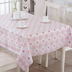 1.37m PVC lace foam pvc table cloth roll, glitter table cloth