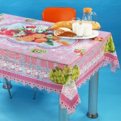 hot sale Vinyl Transparent Independent Tablecloth