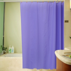 Innoplast PEVA/EVA shower curtain in solid color