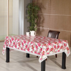 hot sale PVC printed table cloth malaysia, made in china table cloth