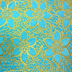 2019 new design PVC color lace tablecloth roll