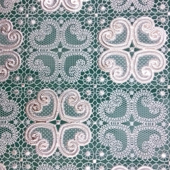 2019 new design PVC color lace tablecloth roll