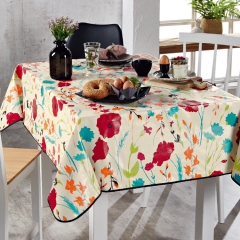 90 inch round PEVA tablecloth with Oeko-tex / LFGB Grade