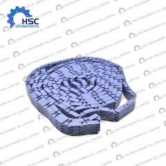 Plastic Flat Top Conveyor Chain for Krones Sidel KHS Beverage Bottling Line Spare Parts 0902537472