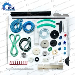 Blue Foam Coated PU Timing Belt for Krones Sidel KHS Beverage Bottling Line Spare Parts