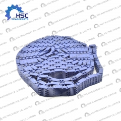 Plastic Flat Top Conveyor Chain for Krones Sidel KHS Beverage Bottling Line Spare Parts 0902537472