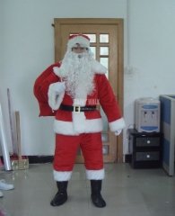 Christmas adult Fur Present box Party mascot costume