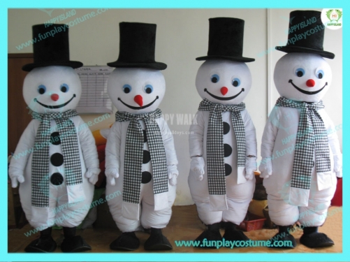 Christmas Snowman mascot costume for man