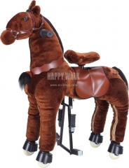 Walking Animal plush ride on horse toy for playground