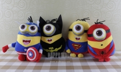 23cm Super Hero Minion Plush Toy