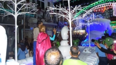 20 Mascot Costumes from Happy Island in Maldives Airport Celebration Cruise