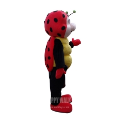 Coccinella Septempunctata Bug Custom cartoon character mascot costume
