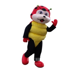 Coccinella Septempunctata Bug Custom cartoon character mascot costume