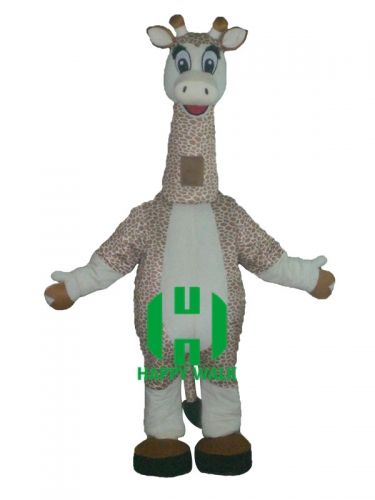 Giraffe Character cosplay Custom Adult Walking Fur Human Animal Party Plush Movie Character Cartoon Mascot Costume for Adult Sh