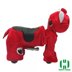 Kitty Cat Electric Walking Animal Ride for Kids Plush Animal Ride On Toy for Playground