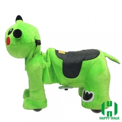 Pikachu Electric Walking Animal Ride for Kids Plush Animal Ride On Toy for Playground