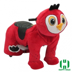 Little Chicken Electric Walking Animal Ride for Kids Plush Animal Ride On Toy for Playground