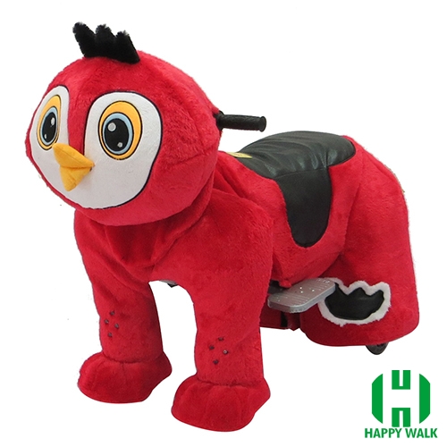 Little Chicken Electric Walking Animal Ride for Kids Plush Animal Ride On Toy for Playground